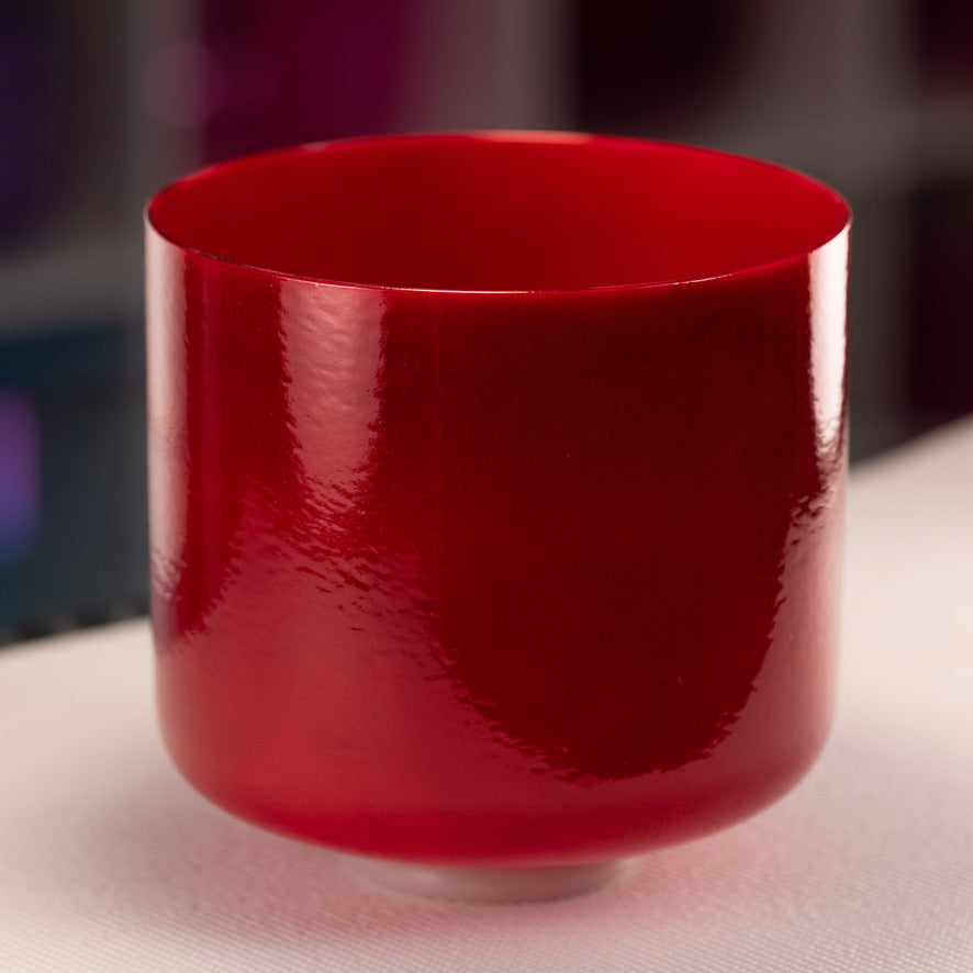 F note crystal singing bowl