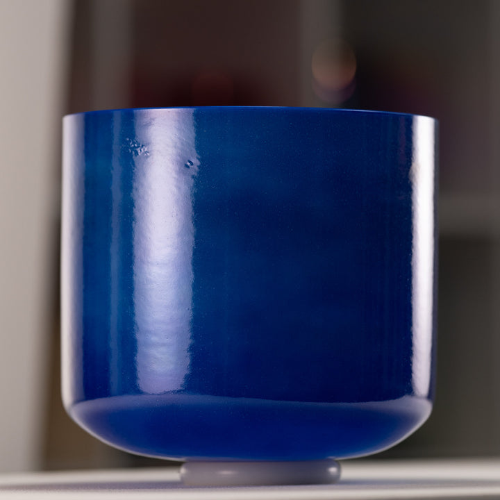 Blue Singing Bowl for Sound healing