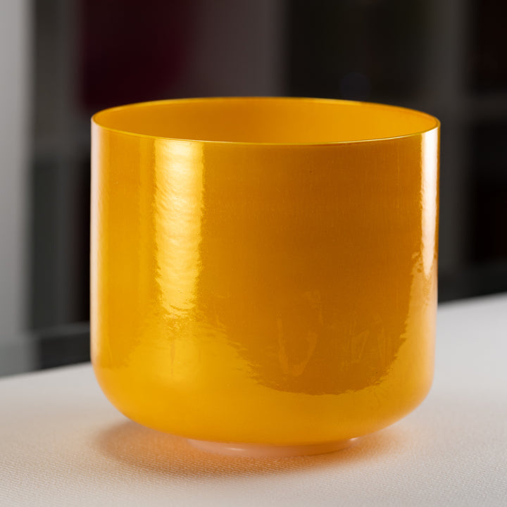 Crystal bowl for sound meditation