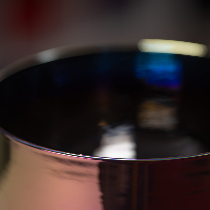 Singing bowl close up