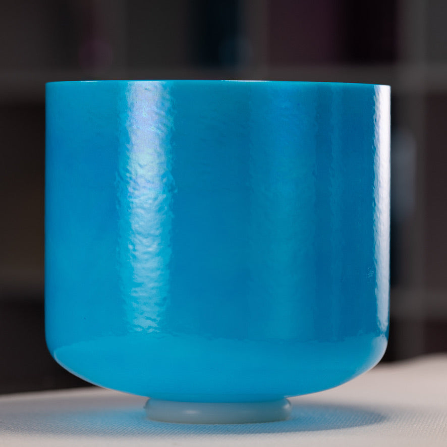 10" G#-24 Serenity Sky Crystal Singing Bowl from Bowls of Sound
