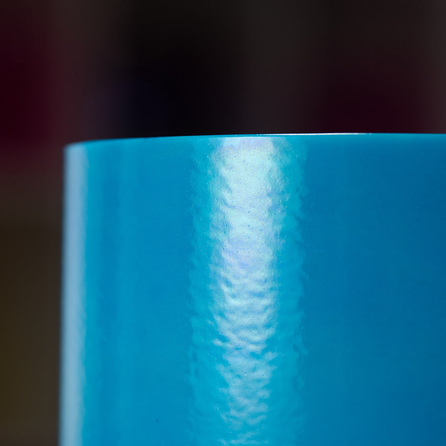 Blue Singing bowl for sound healing