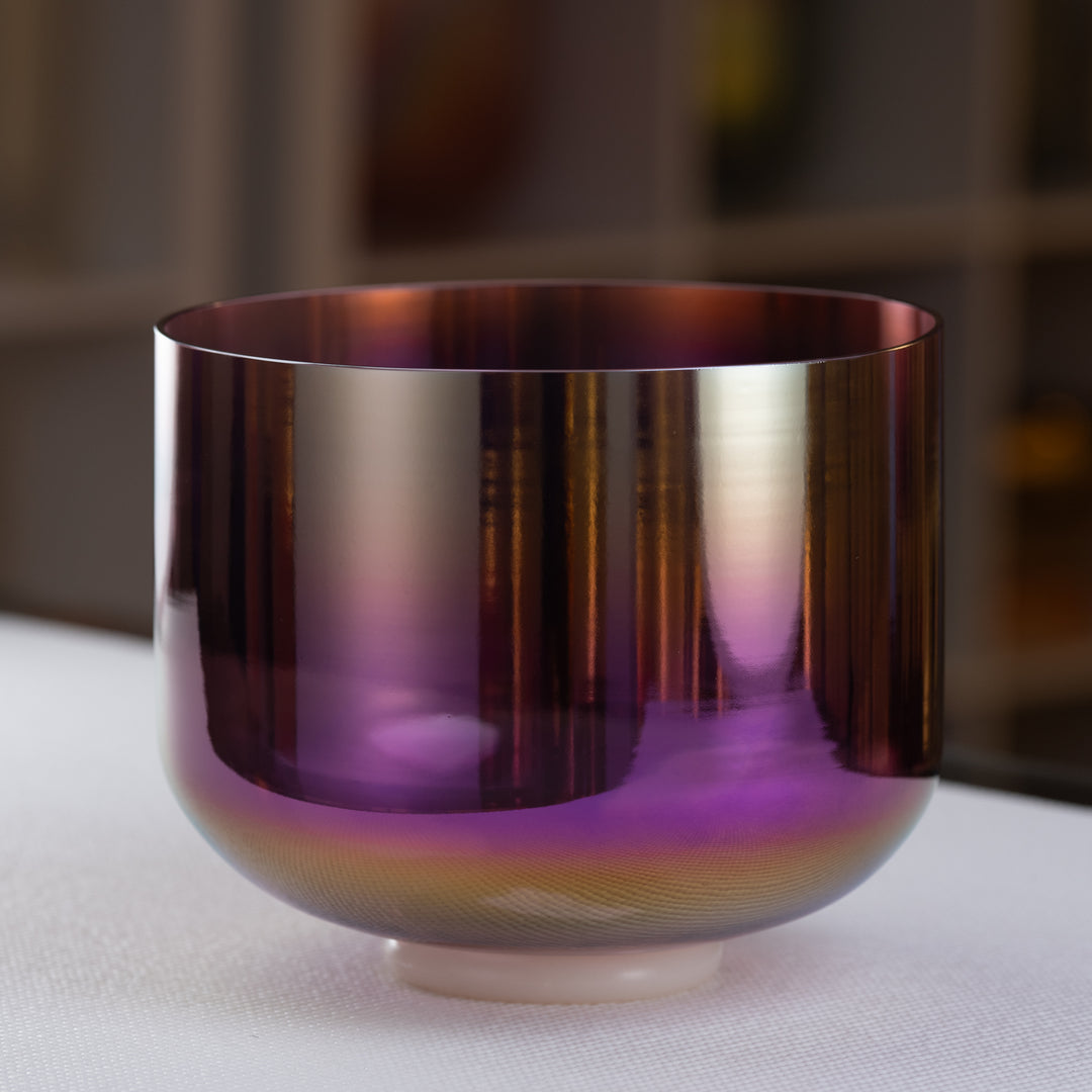 10" G#-29 Amethyst Activation Crystal Singing Bowl from Bowls of Sound