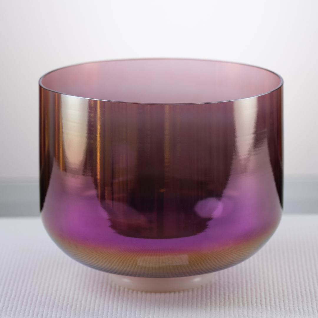 10" purple singing bowl