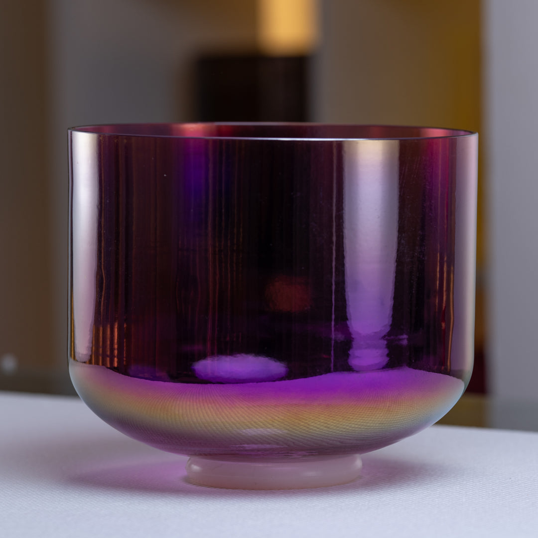 10" G+13 Amethyst Activation Crystal Singing Bowl from Bowls of Sound