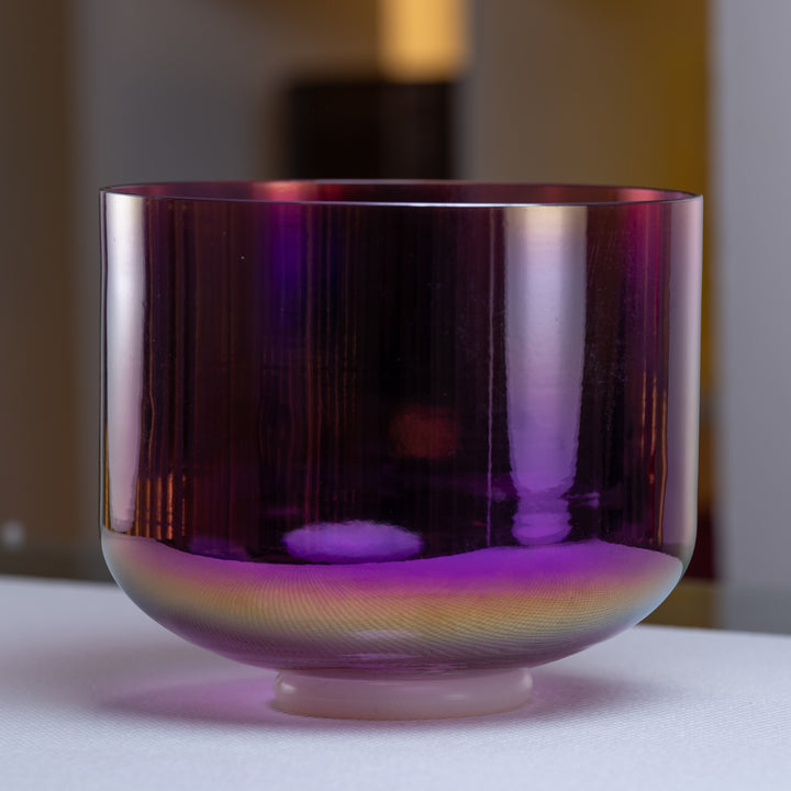 10" G+13 Amethyst Activation Crystal Singing Bowl from Bowls of Sound