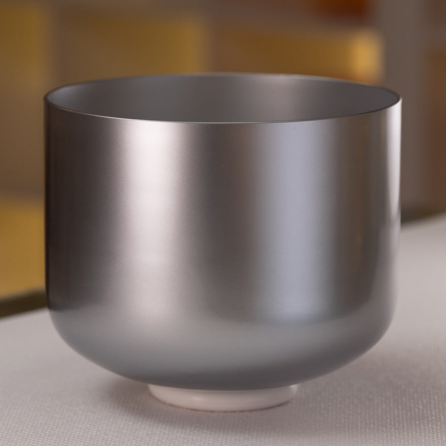 10" G+43 Silver Star Crystal Singing Bowl from Bowls of Sound