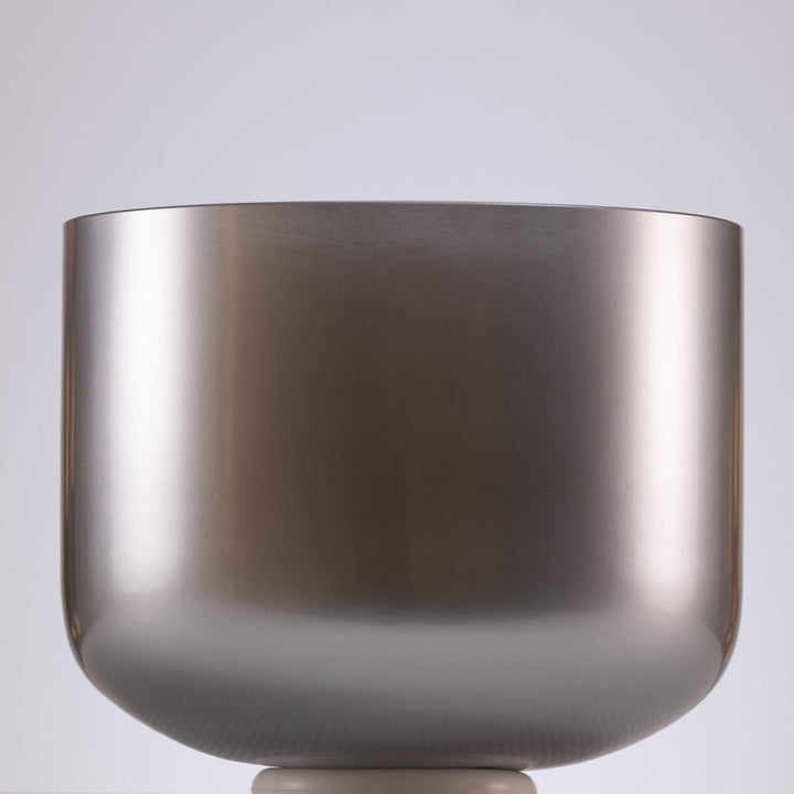 10" G+43 Silver Star Crystal Singing Bowl from Sacred Singing Bowls™