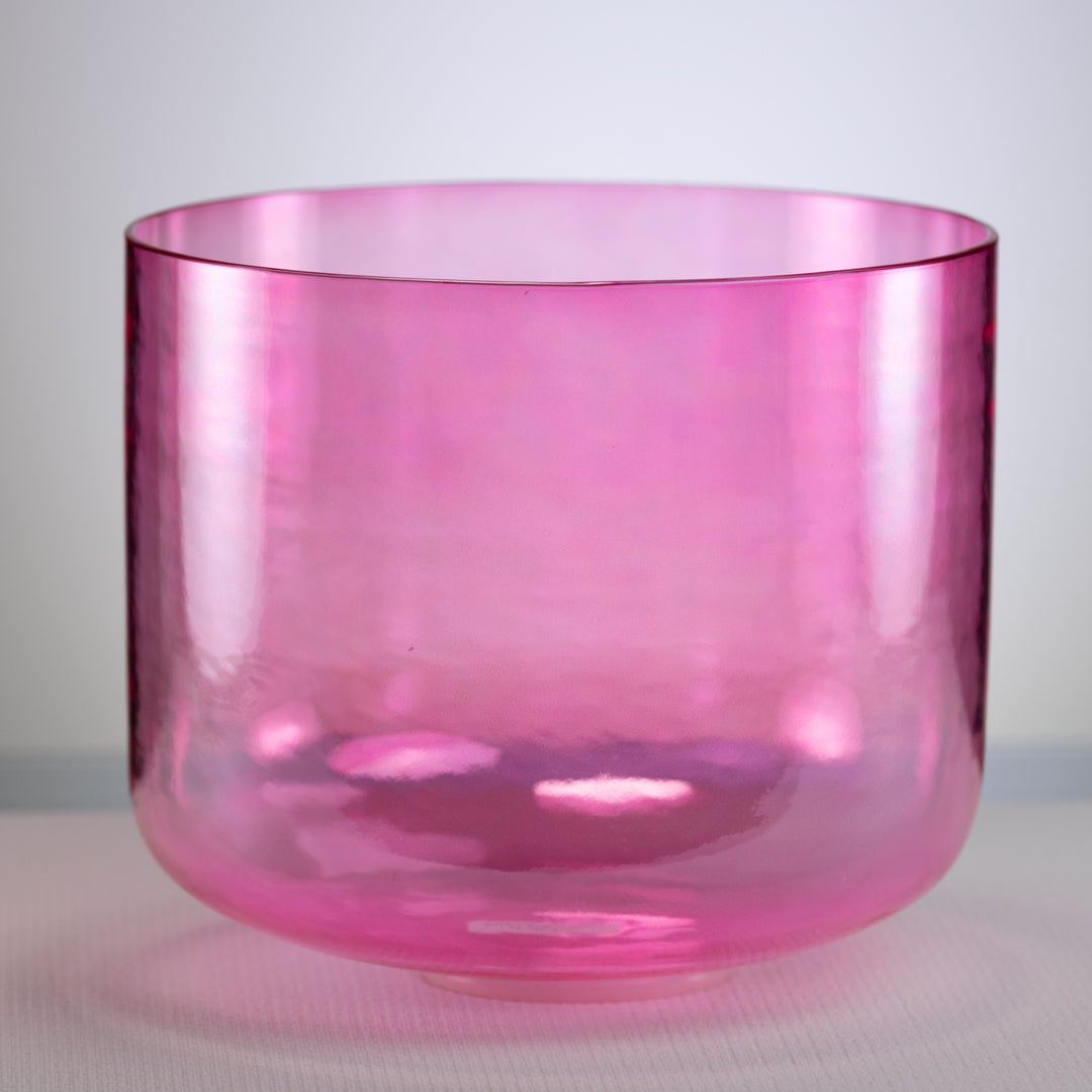 Pink solar plexus chakra bowl
