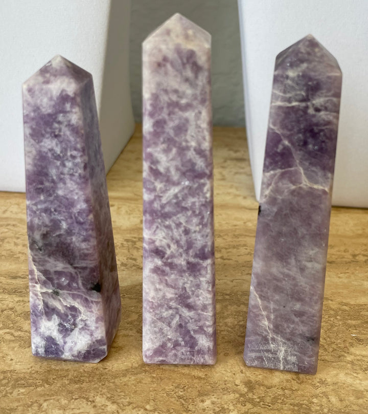 Small Lepidolite Tower