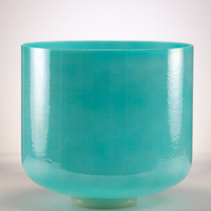 11" B-5 Turquoise Tide Crystal Singing Bowl from Sacred Singing Bowls™