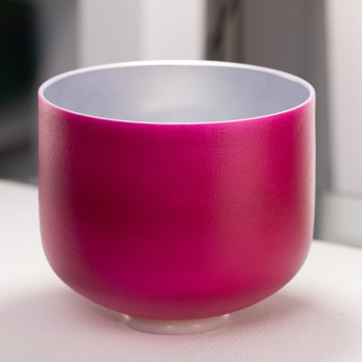 Pink Crystal singing bowl
