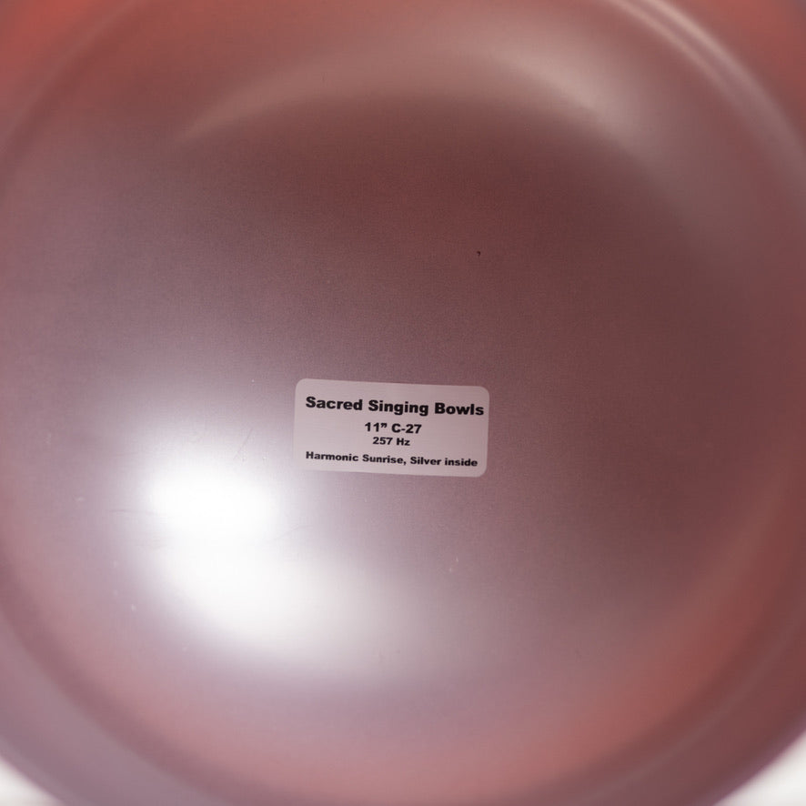 Root chakra sound bowl