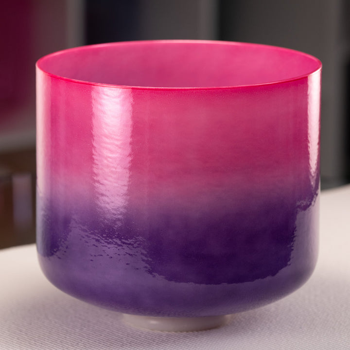 11" C#-25 Blossoming Heart Crystal Singing Bowl from Bowls of Sound