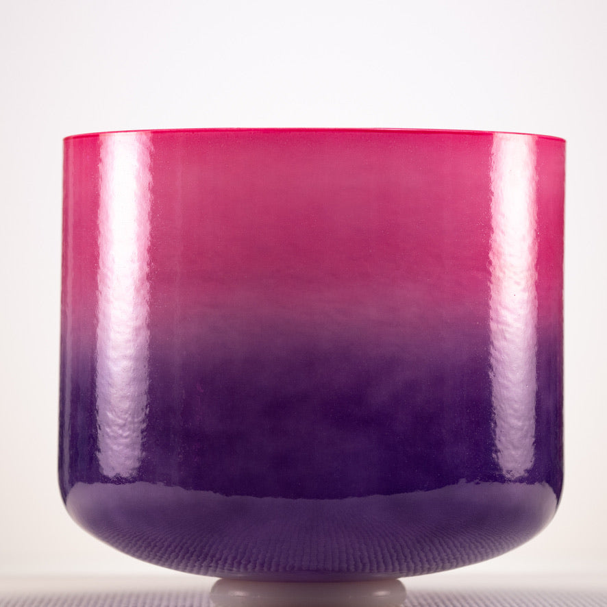 11" C#-25 Blossoming Heart Crystal Singing Bowl from Sacred Singing Bowls™