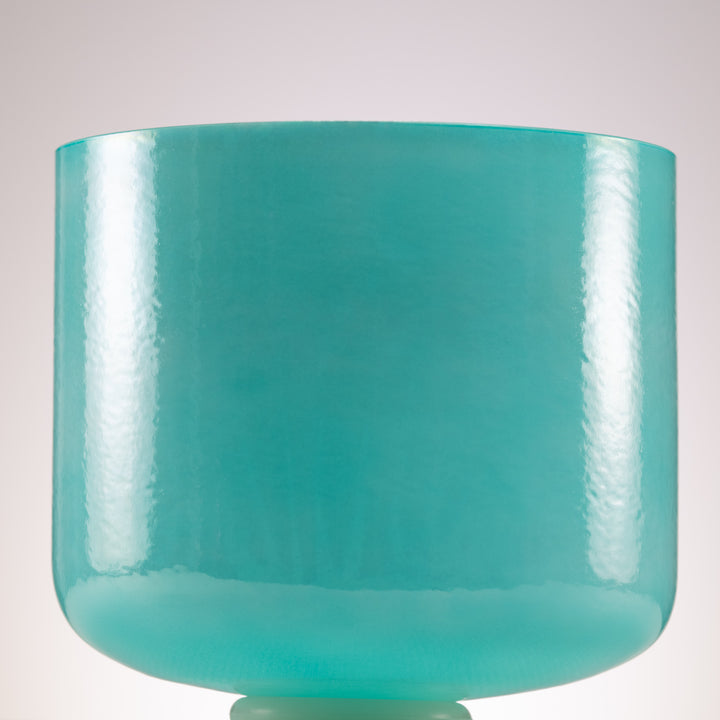 11" C#-38 Turquoise Tide Crystal Singing Bowl from Sacred Singing Bowls™