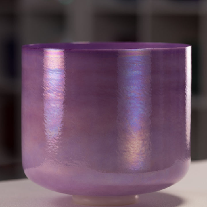 11" C+26 Lilac Blossom Crystal Singing Bowl from Bowls of Sound