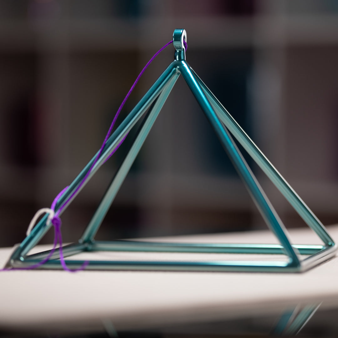 11" Celestial Melody Crystal Singing Pyramid from Bowls of Sound