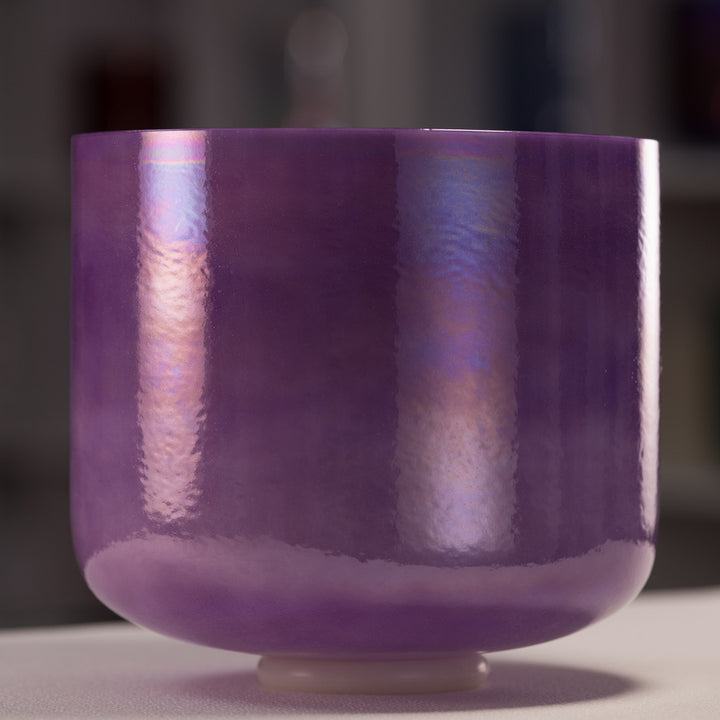 11" D-27 Lilac Blossom Crystal Singing Bowl from Bowls of Sound