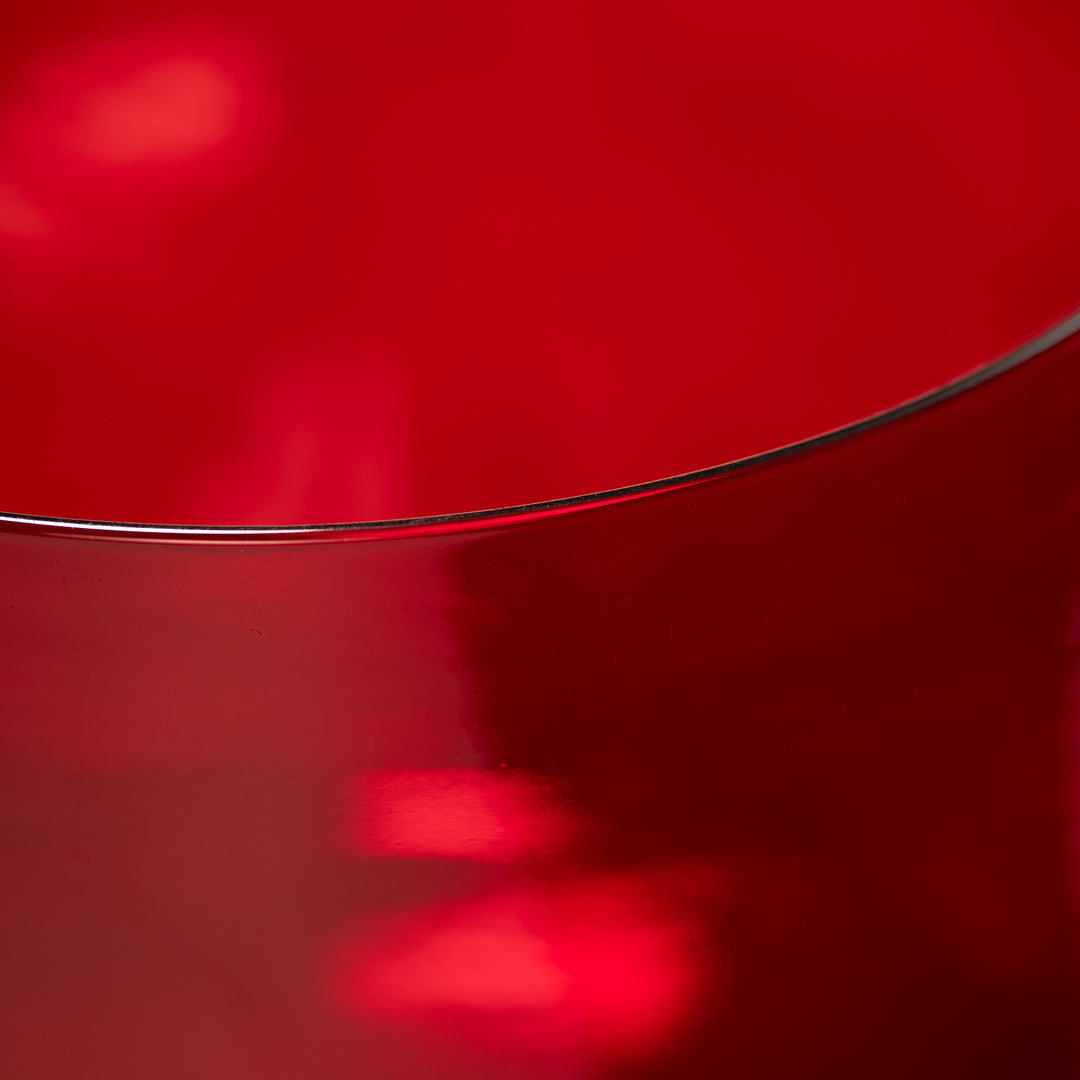 11" D-33 Ruby Ray Crystal Singing Bowl from Sacred Singing Bowls™