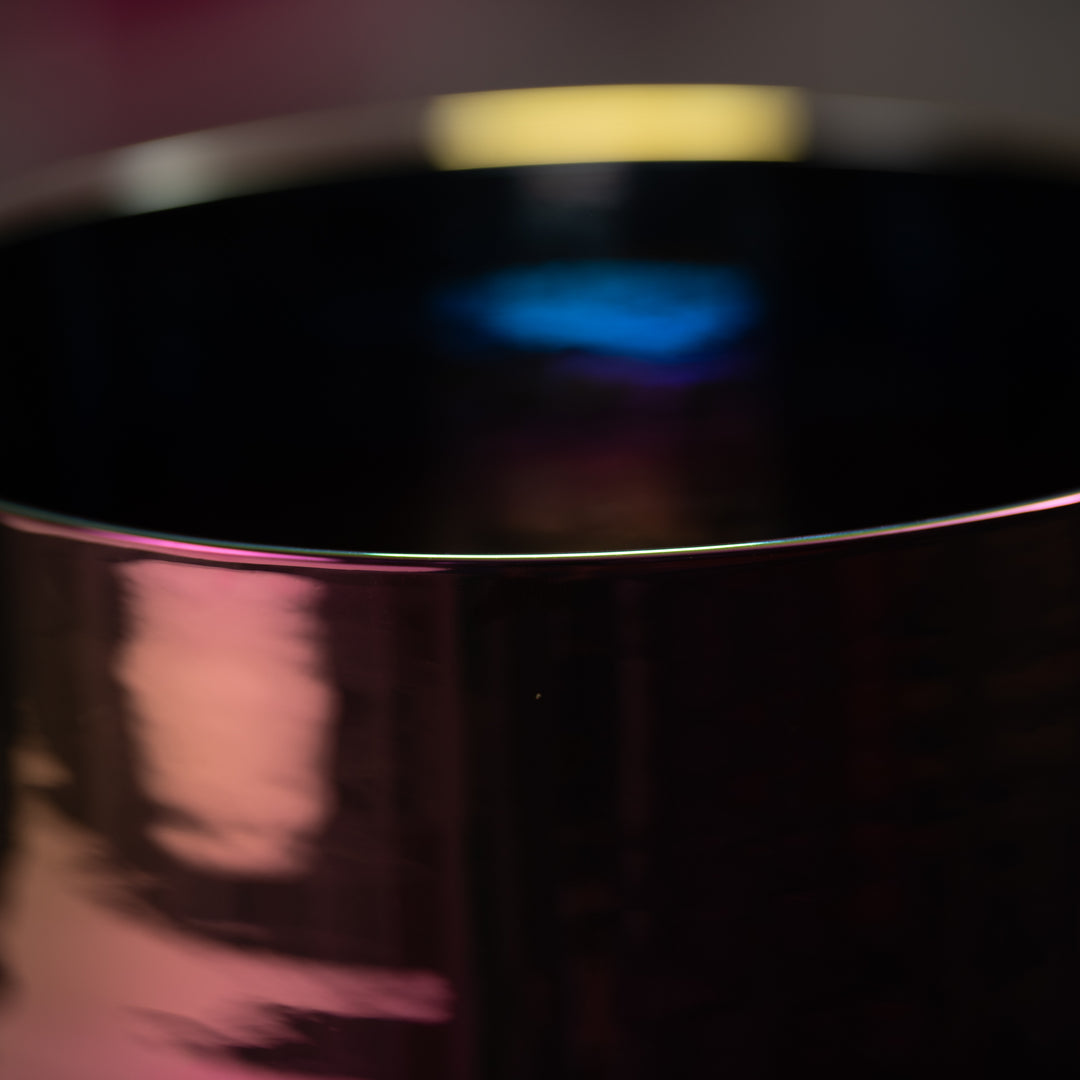 Singing bowl close up