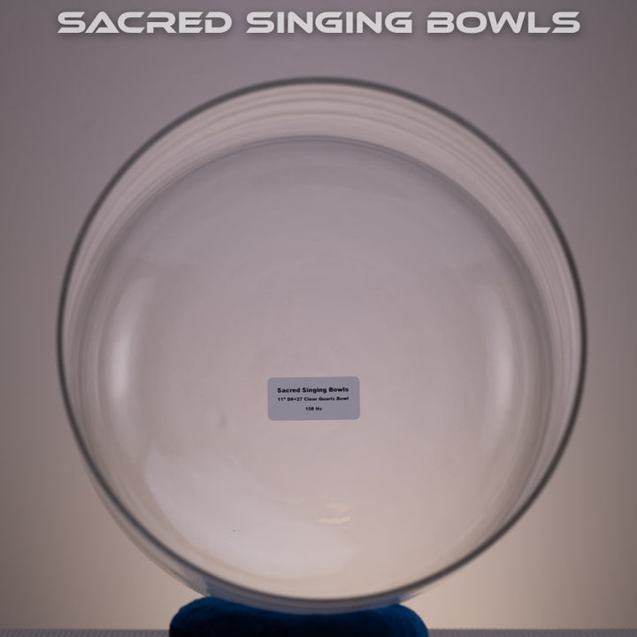 Clear Quartz Singing Bowls from Bowls of Sound