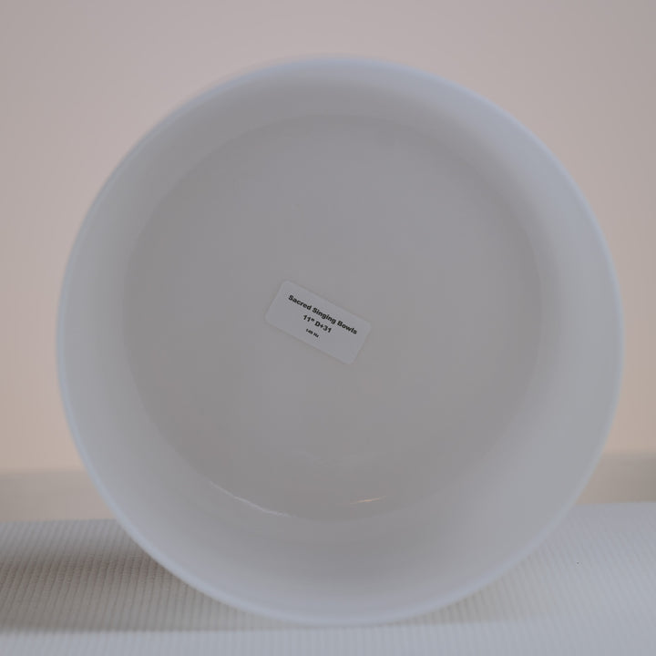 Sacred Singing Bowls: White Light Quartz