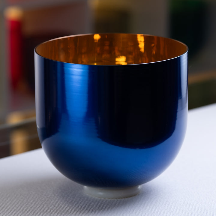 Crystal singing bowls for sound healing