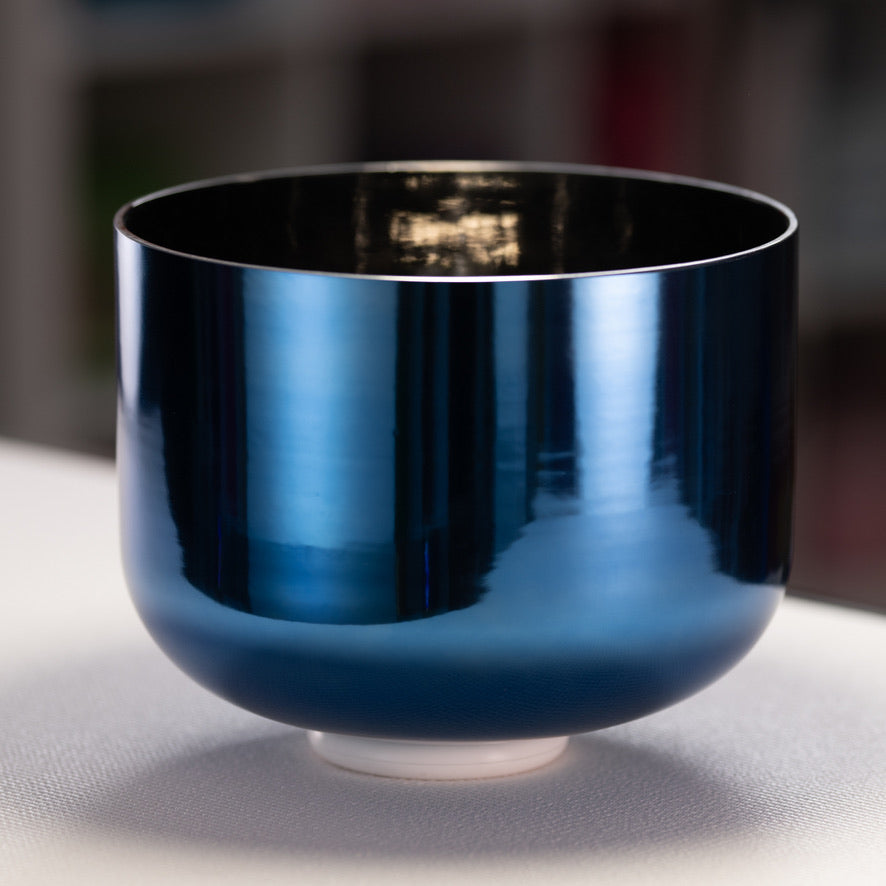 11" G#-41 Tranquil Sea Crystal Singing Bowl from Bowls of Sound