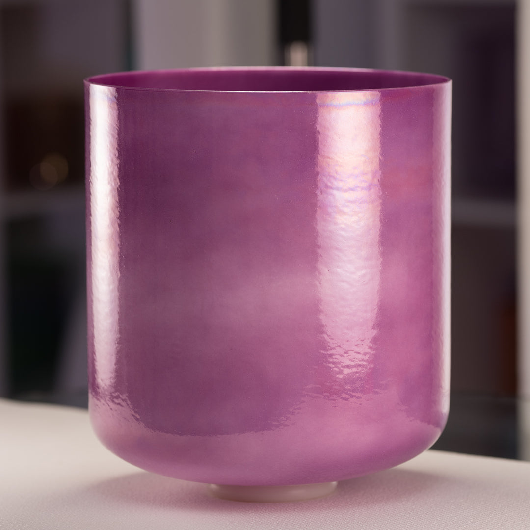 Crystal sound bowl for meditation