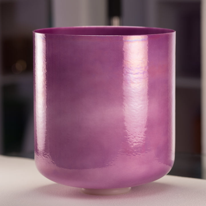 Crystal sound bowl for meditation