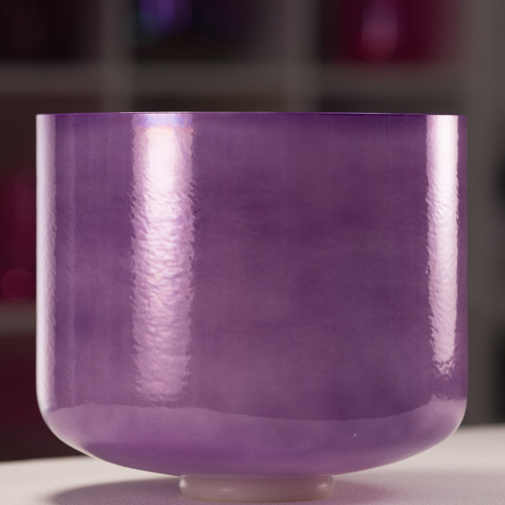 12" A+20 Lilac Blossom Crystal Singing Bowl from Bowls of Sound