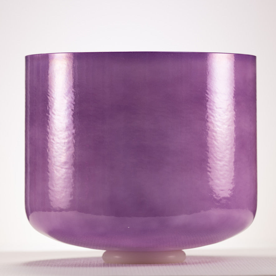 Lilac Blossom crystal singing bowls from Sacred Singing Bowls™