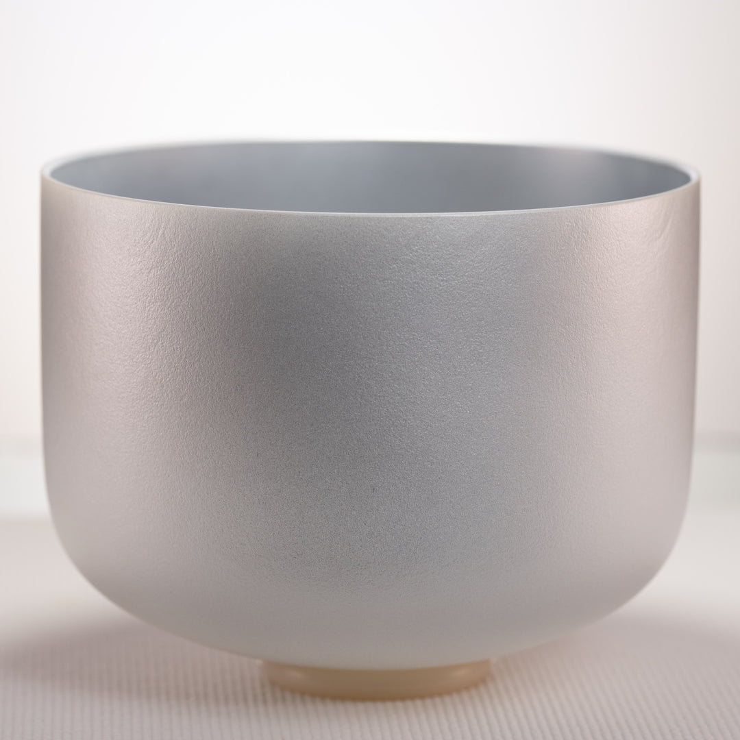 Silver star singing bowl