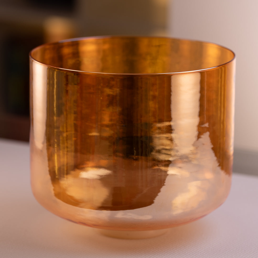 12” A#+42 Topaz Transformation Crystal Singing Bowl from Bowls of Sound