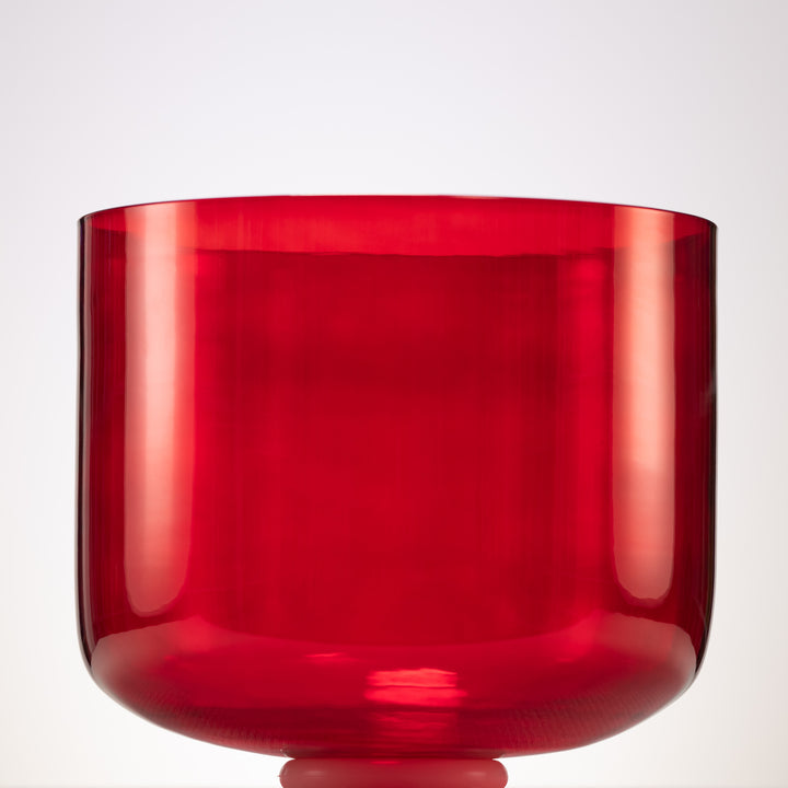 12" B-9 Ruby Ray Crystal Singing Bowl, Perfect Pitch from Bowls of Sound