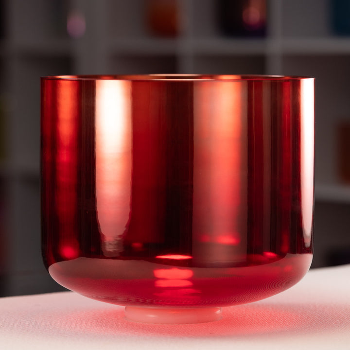 12" B+14 Sacred Fire Crystal Singing Bowl from Bowls of Sound