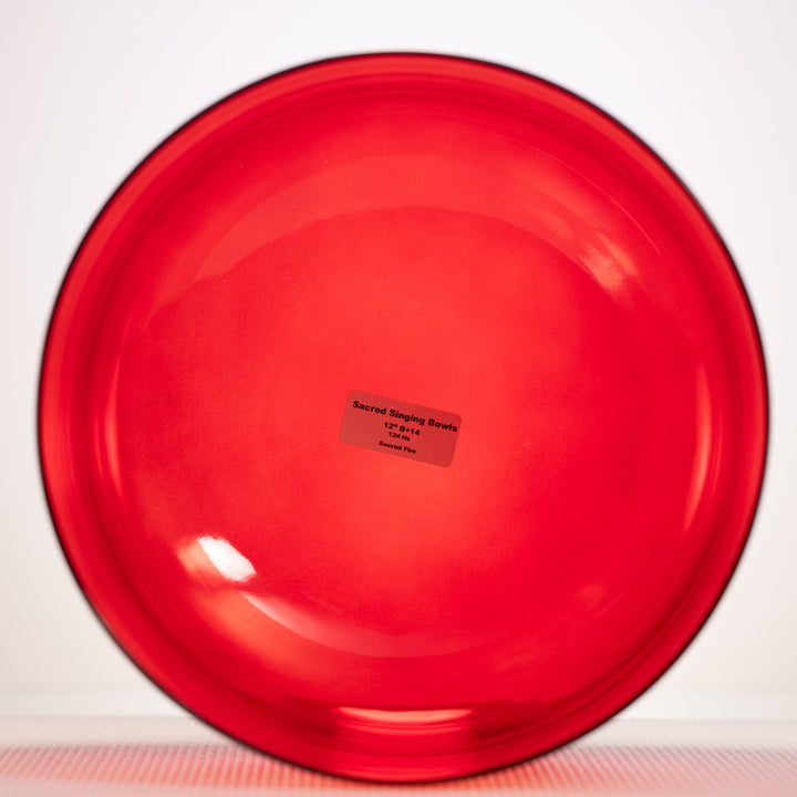 Sacred Singing Bowls™ product logo with bowl specifications