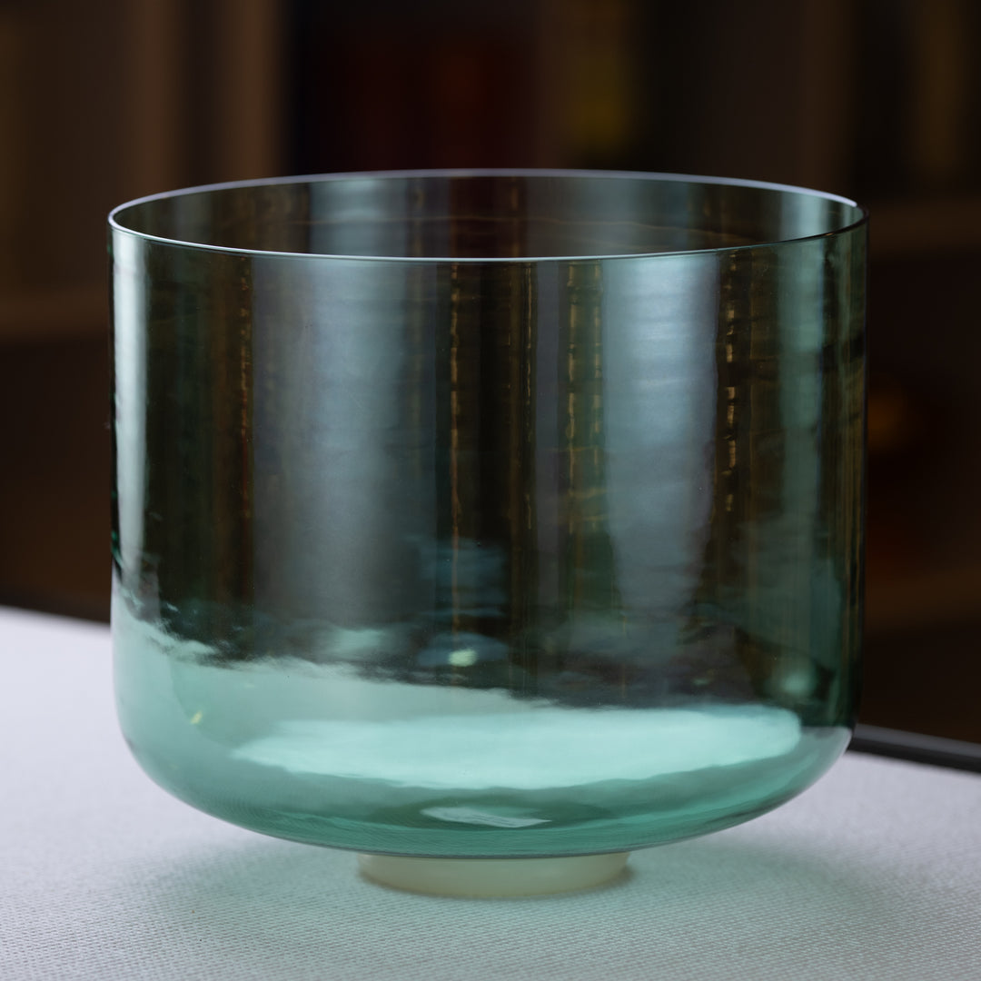 12" B+25 Sacred Sage Crystal Singing Bowl from Bowls of Sound
