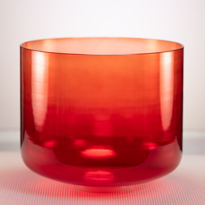 12" B+32 Sacred Fire Crystal Singing Bowl from Sacred Singing Bowls™