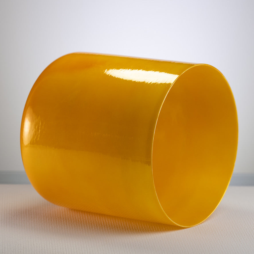 Yellow root chakra singing bowl