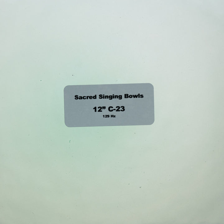 Sacred Singing Bowls™ product label