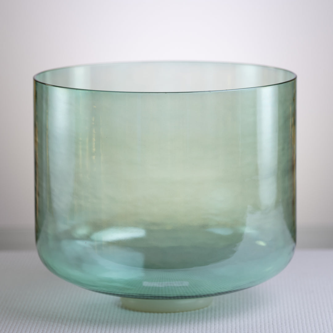 Deep toned crystal singing bowl