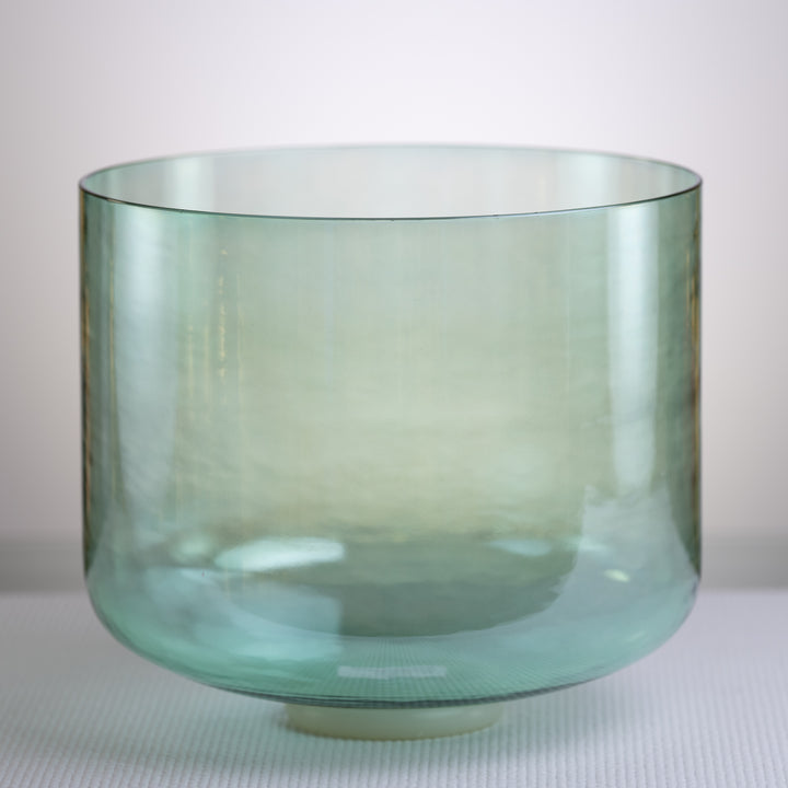 Deep toned crystal singing bowl