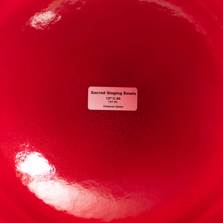 Crimson Dawn Singing Bowl