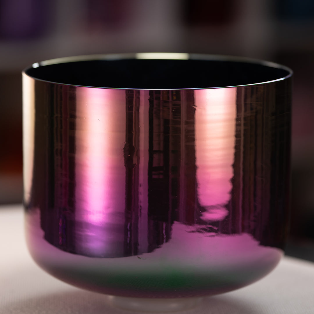 12" C-47 Celestial Rainbow Crystal Singing Bowl from Bowls of Sound
