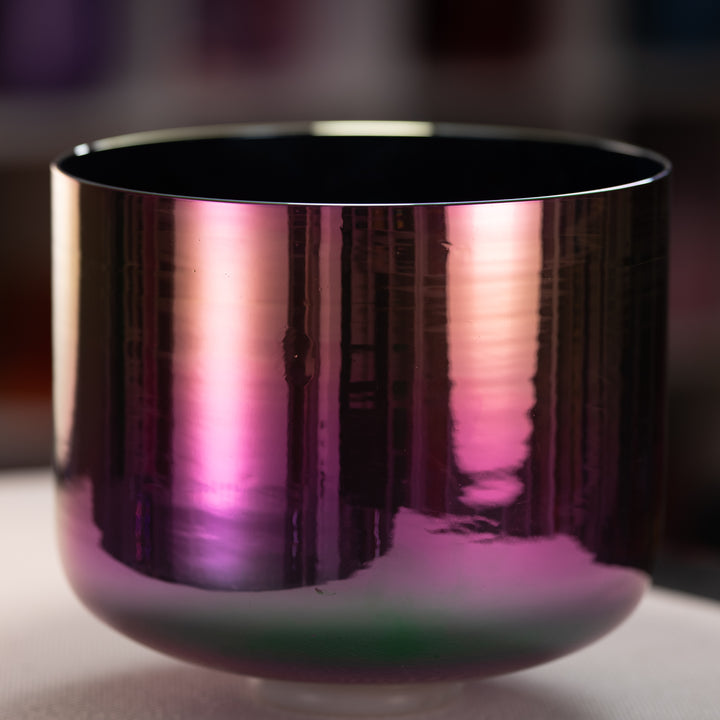 12" C-47 Celestial Rainbow Crystal Singing Bowl from Bowls of Sound