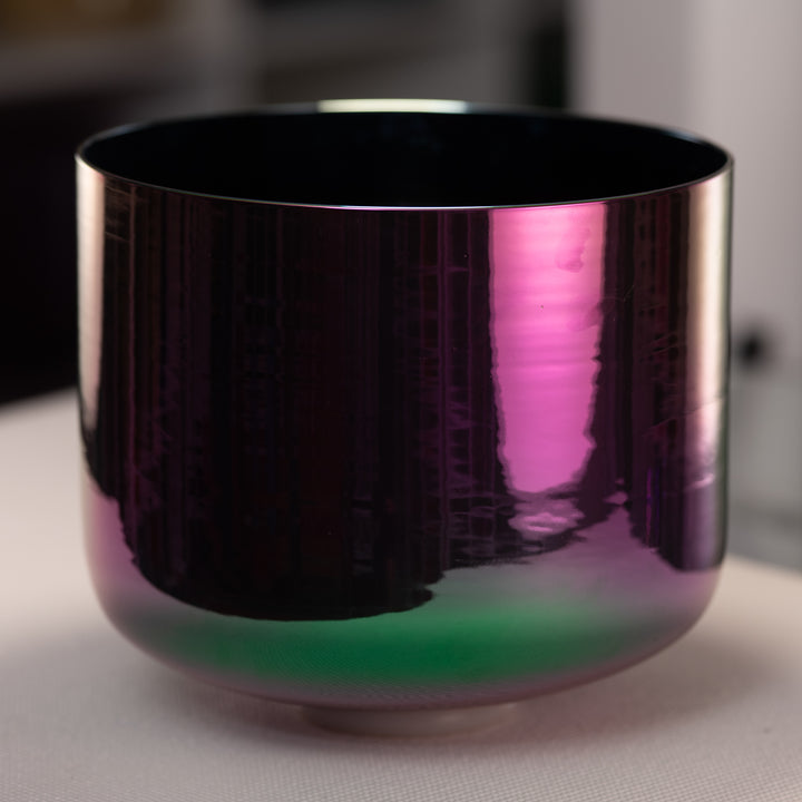 12" C-47 Celestial Rainbow Crystal Singing Bowl from Sacred Singing Bowls™