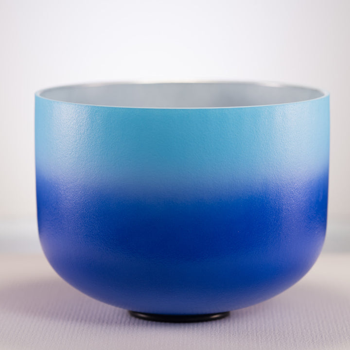 Blue crystal sound bowl