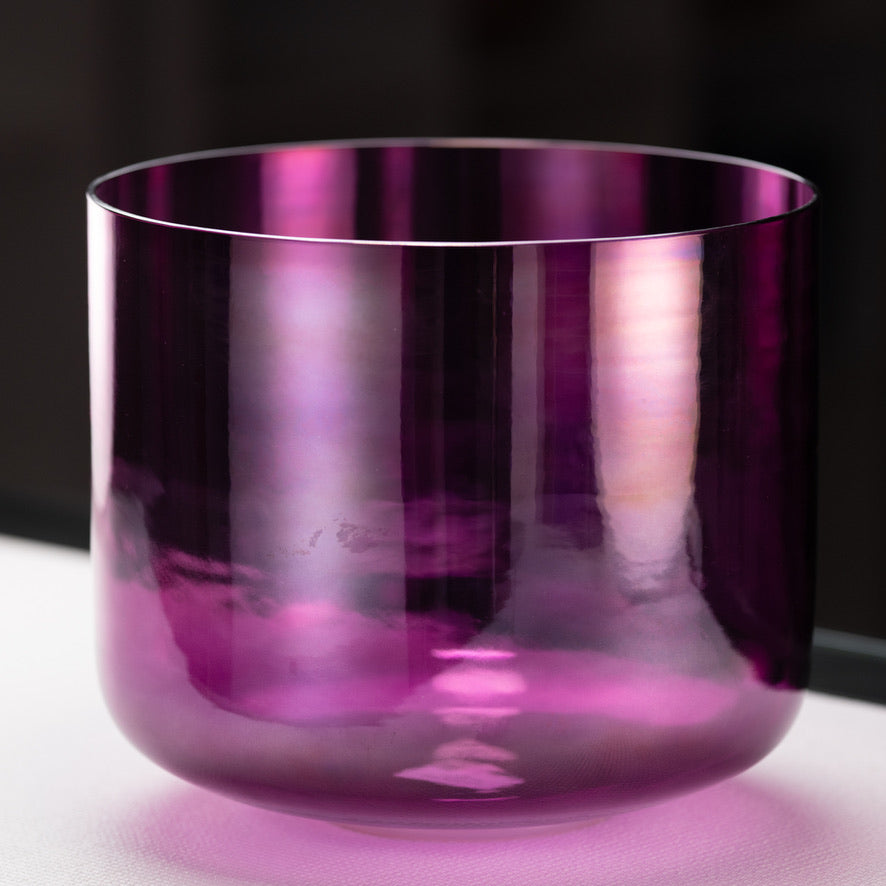 12" C#+11 Healing Violet Flame Crystal Singing Bowl from Bowls of Sound